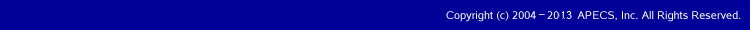 Copyright (c) 2004-2010 APECS inc.